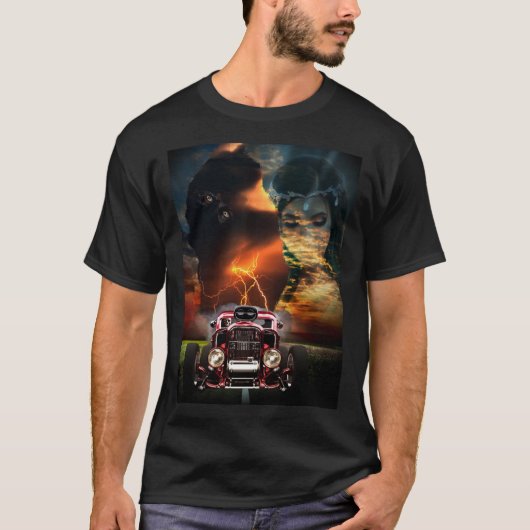 Highway to Hell Mannen T-Shirt (Voorkant)