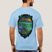 "Highway to Hemel", magisch vensterontwerp #3 T-shirt (Achterkant)