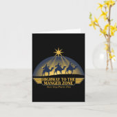 Highway To The Manger Zone Es Magos Next Stop Puer Kaart (Gele Bloem)