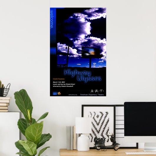 Highway Ulysses Poster (Thuiskantoor)