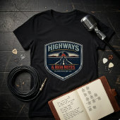 Highways & High Notes – Chrome Revival T-shirt