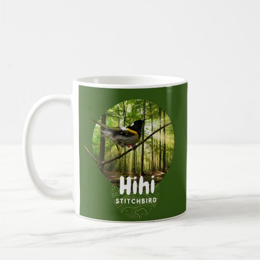 Hihi bird - bedreigde nz stitchbird mok (Links)