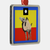 HiHo Square Metalen Ornament (Rechts)