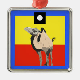 HiHo Square Metalen Ornament