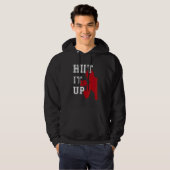 HIIT Fit Intervaltraining Workout Hoodie (Voorkant volledig)