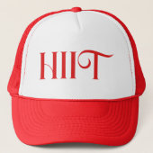 HIIT High Intensity Interval Training Gym Warrior Trucker Pet (Voorkant)