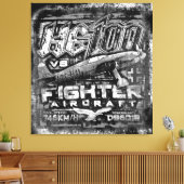 Hij 100 V8 Canvas Afdruk (Insitu (Woonkamer))