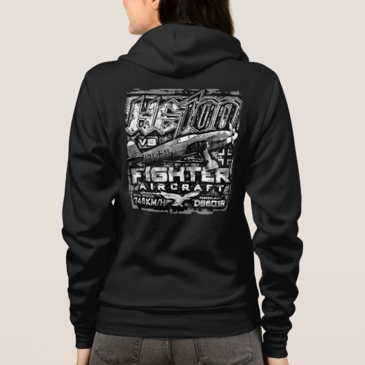 Hij 100 V8 Hoodie (Achterkant)