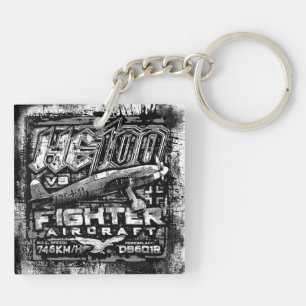 Hij 100 V8 Sleutelhanger