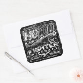 Hij 100 V8 Vierkante Sticker (Envelop)