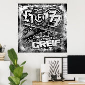 Hij 177 Greif Poster (Thuiskantoor)