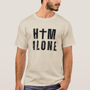 Hij alleen. Het woord van God. Basic Dark T-Shirt