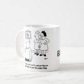 Hij beloofde de aarde, ze kreeg een toewijzing koffiemok (Voorkant links)