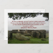 Hij beweegt me anders - wuiinghoogte briefkaart (Voorkant / Achterkant)