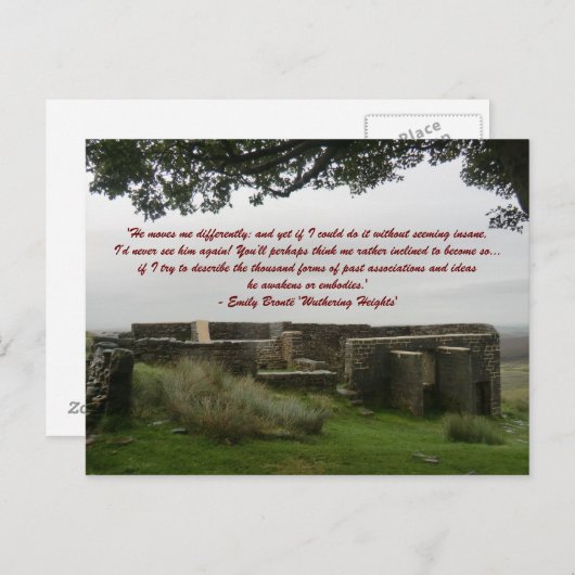 Hij beweegt me anders - wuiinghoogte briefkaart (Voorkant / Achterkant)