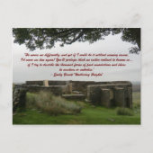 Hij beweegt me anders - wuiinghoogte briefkaart (Voorkant)