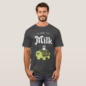 Hij brengt je melk MEME T Premium Quality T-shirt (Voorkant volledig)