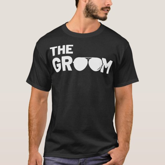 hij Bruidegom Hurken Bachelor Benodigdheden Feest T-shirt (Voorkant)