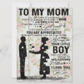 Hij citeert mijn mama, Cadeau. (Achterkant)