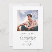 Hij deed de aankondiging van het White Arch Afstud (Achterkant)