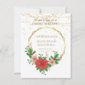 Hij deed een rondje op kerstavond kaart (Voorkant)