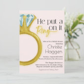 Hij deed er een ring op, Vrijgezellenfeest, Diamon Kaart (Staand voorkant)