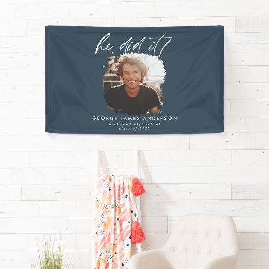Hij deed het verbod op het afstuderen van de kool spandoek (Insitu)