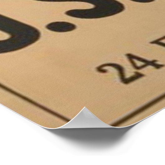 Hij deed zijn plicht.. poster (Hoek)