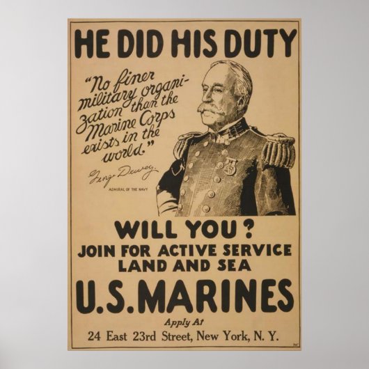 Hij deed zijn plicht.. poster (Voorkant)