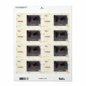 Hij defectiv etiket (Full Sheet)