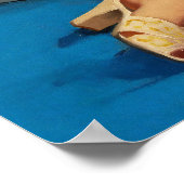 Hij denkt dat hij te goed is om echt te worden poster (Hoek)