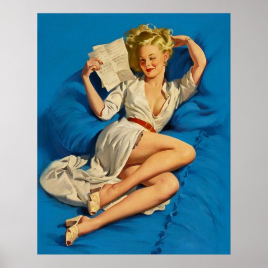 Hij denkt dat hij te goed is om echt te worden poster (Voorkant)