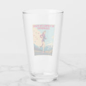 Hij denkt dat ik thuis Sassy Runner schoonmaak Glas (Achterkant)