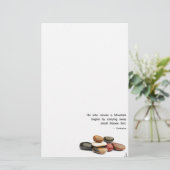 Hij die een berg beweegt... - Gokig Briefpapier (Staand voorkant)