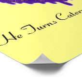 Hij die een goed werk begon, zal het afmaken poster (Hoek)