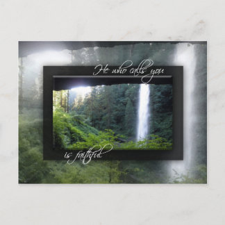 Hij die je belt briefkaart