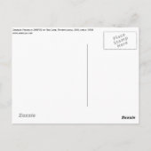 Hij die op een dag zou leren vliegen... briefkaart (Achterkant)