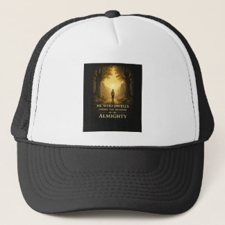 Hij Die Woont Psalm 91 Christelijke Kunst Trucker Pet