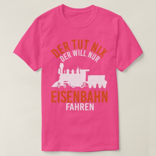 Hij doet alles wat hij wil t-shirt (Design voorkant)