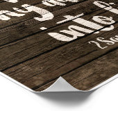 Hij draait mijn duisternis in licht poster (Hoek)