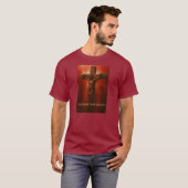 ✝️ Hij droeg onze verdriet - T-shirt (Voorkant volledig)