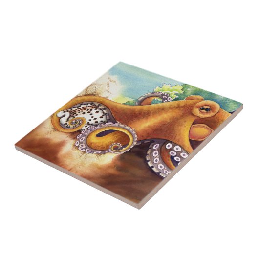 Hij en Cowry Tegeltje (Zijkant)