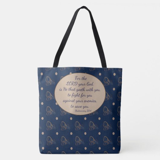 Hij gaat met je mee tote bag (Voorkant)