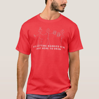 Hij gaat trouwen Bruiloft Bruidsjonkersfeest G T-shirt