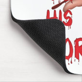 Hij gaf zijn bloed Christelijk Muismat (Hoek)