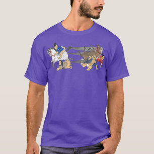 Hij-Gassen distribueert de Japanse Edo Fart Battle T-shirt