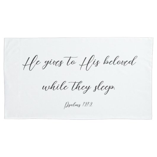 Hij geeft aan zijn geliefde kussensloop (Voorkant-Links)