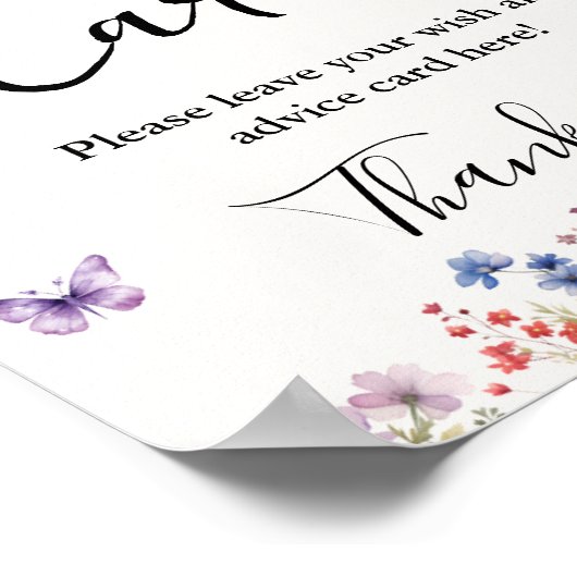 Hij geeft haar vlinders Advies vrijgezellenfeest t Poster (Hoek)