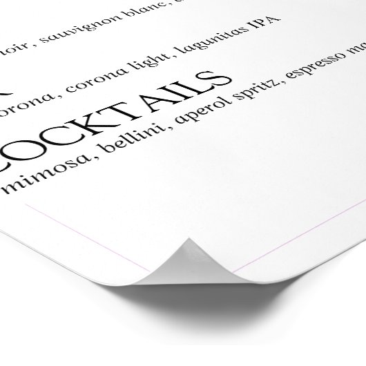 Hij geeft haar vlinders Vrijgezellenfeest Bar Sign Poster (Hoek)