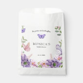 Hij geeft haar vlinders Vrijgezellenfeest Elegant Bedankzakje (Voorkant)